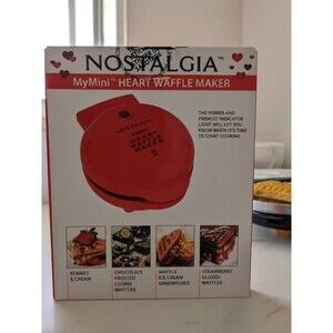 Mini Heart Waffle Maker